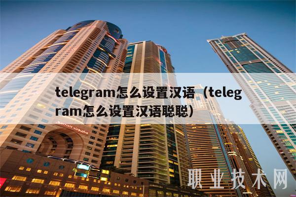 telegram怎么设置汉语（telegram怎么设置汉语聪聪）-第1张图片-芝麻交易所下载